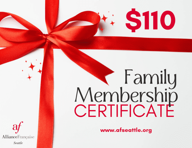 Gift Certificate: Family Membership