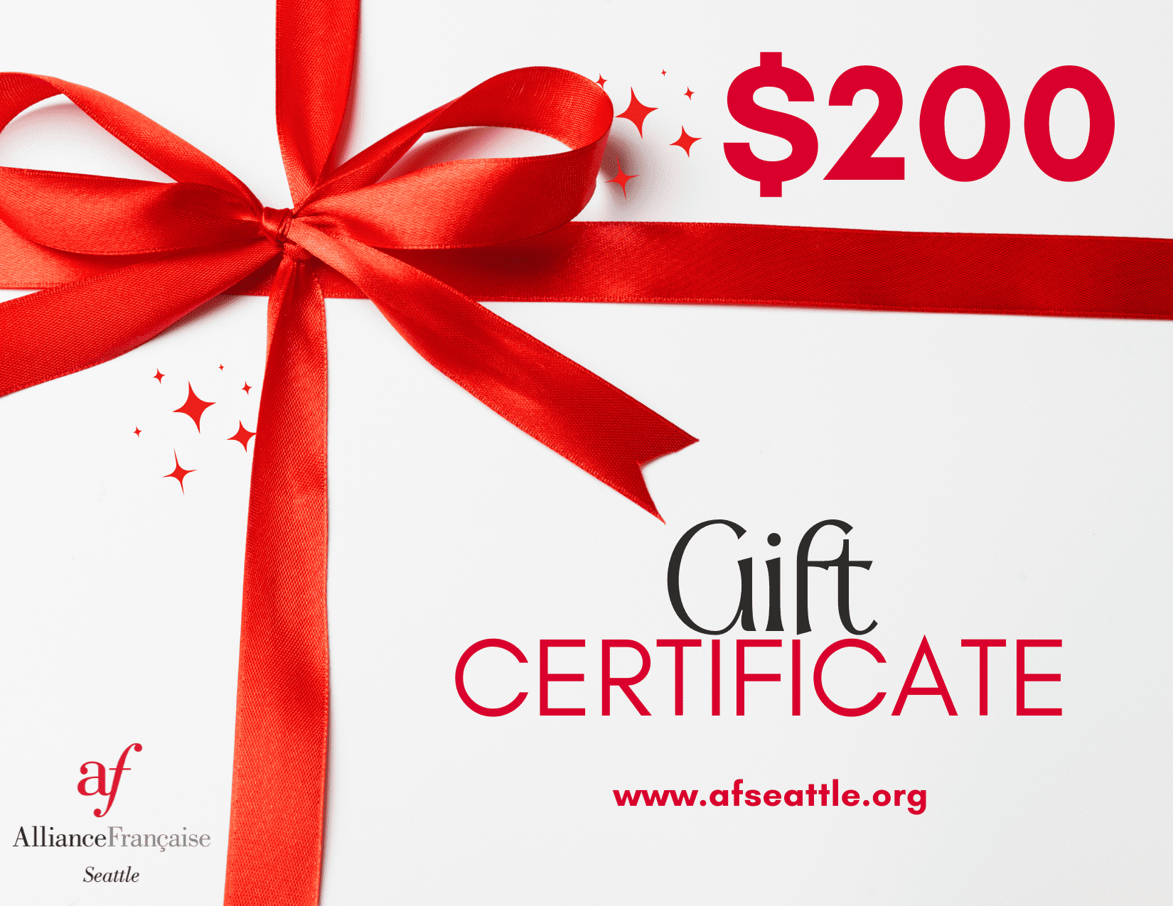 Gift Certificate $200