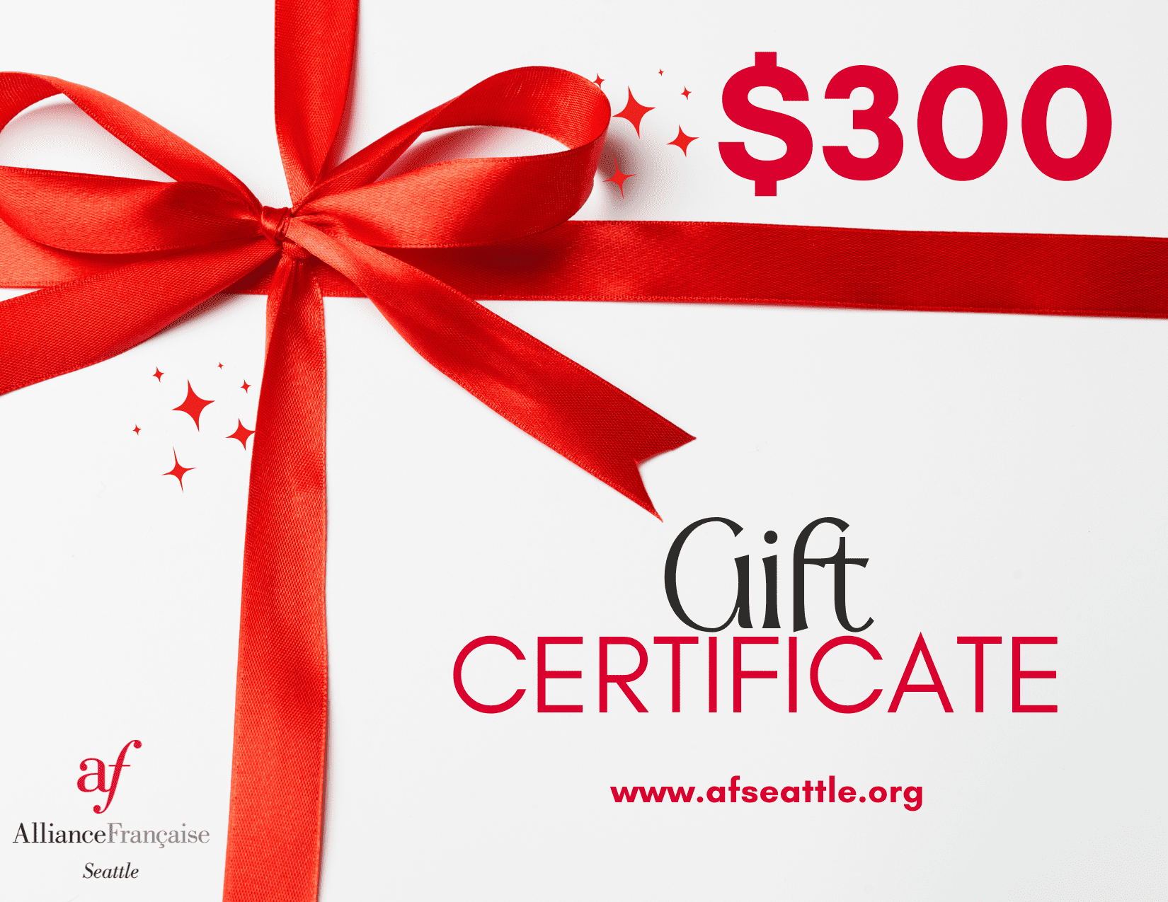 Gift Certificate $300